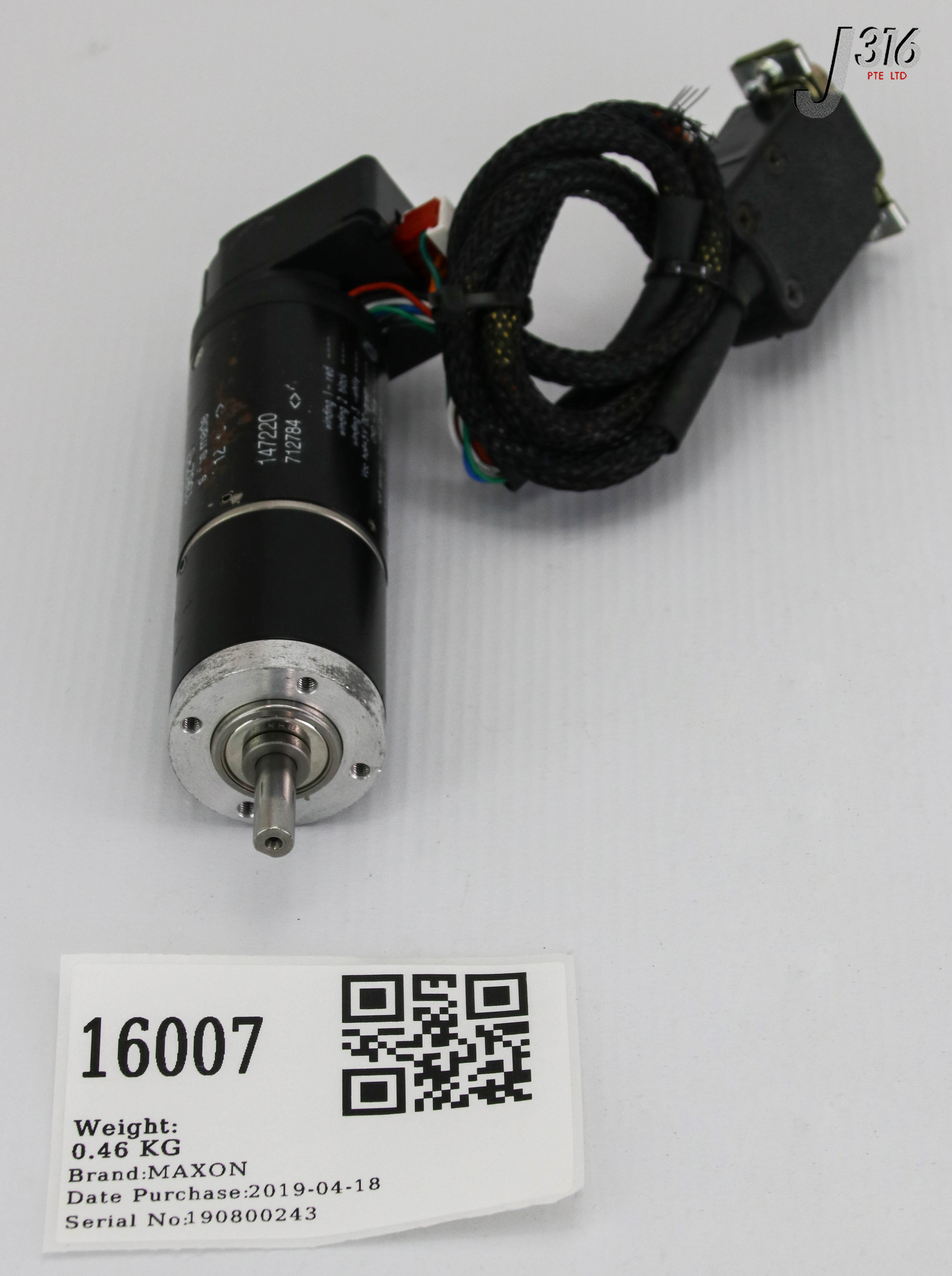 16007 MAXON EC MOTOR W/ ENCODER HEDS-5540 A11 136293 | eBay